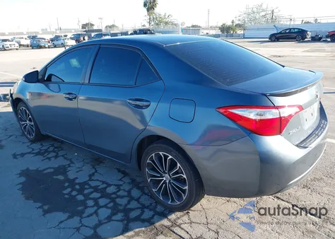2016 Toyota Corolla S Plus z USA, uszkodzony, nr VIN 2T1BURHE6GC634589